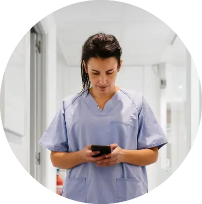 Connect with nursing jobs on your mobile devices.